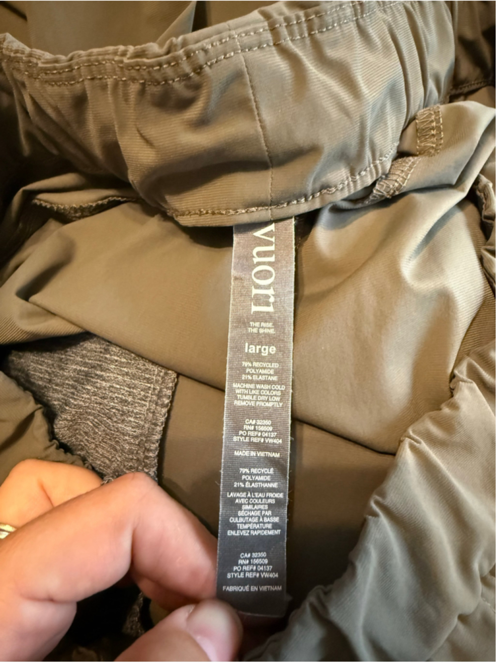 Vuori Miles Ankle Pants sz Large - Picture 4 of 4